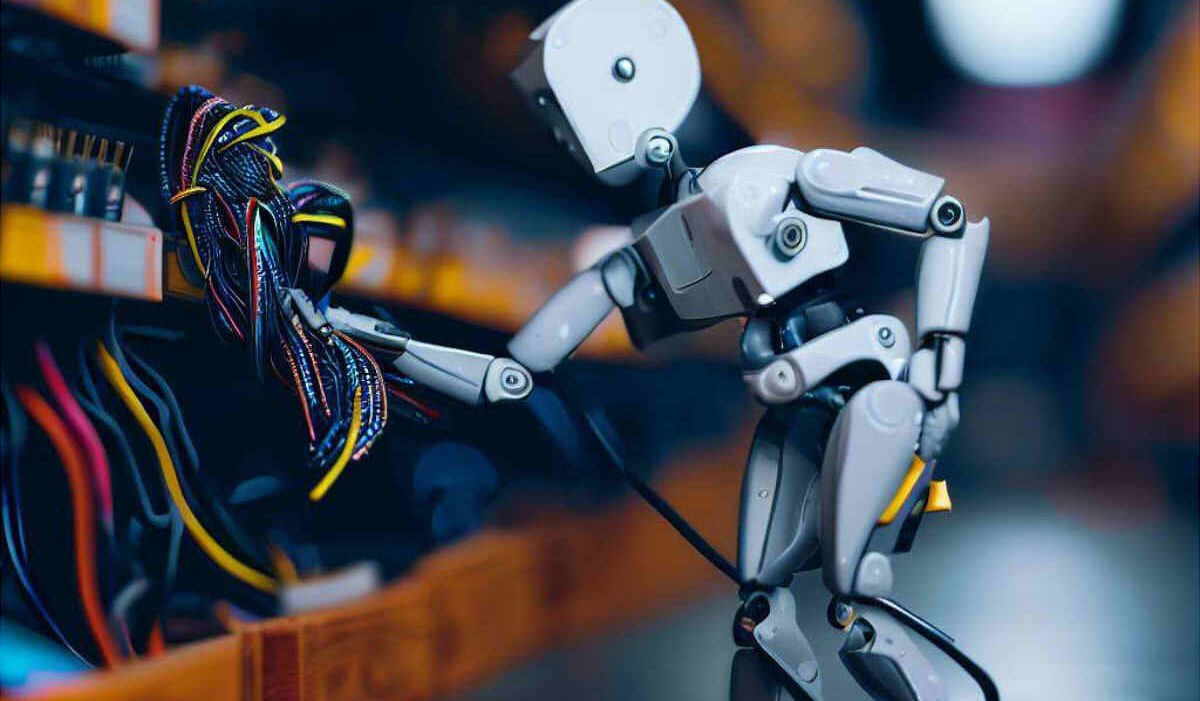 robot-cables wiring harness